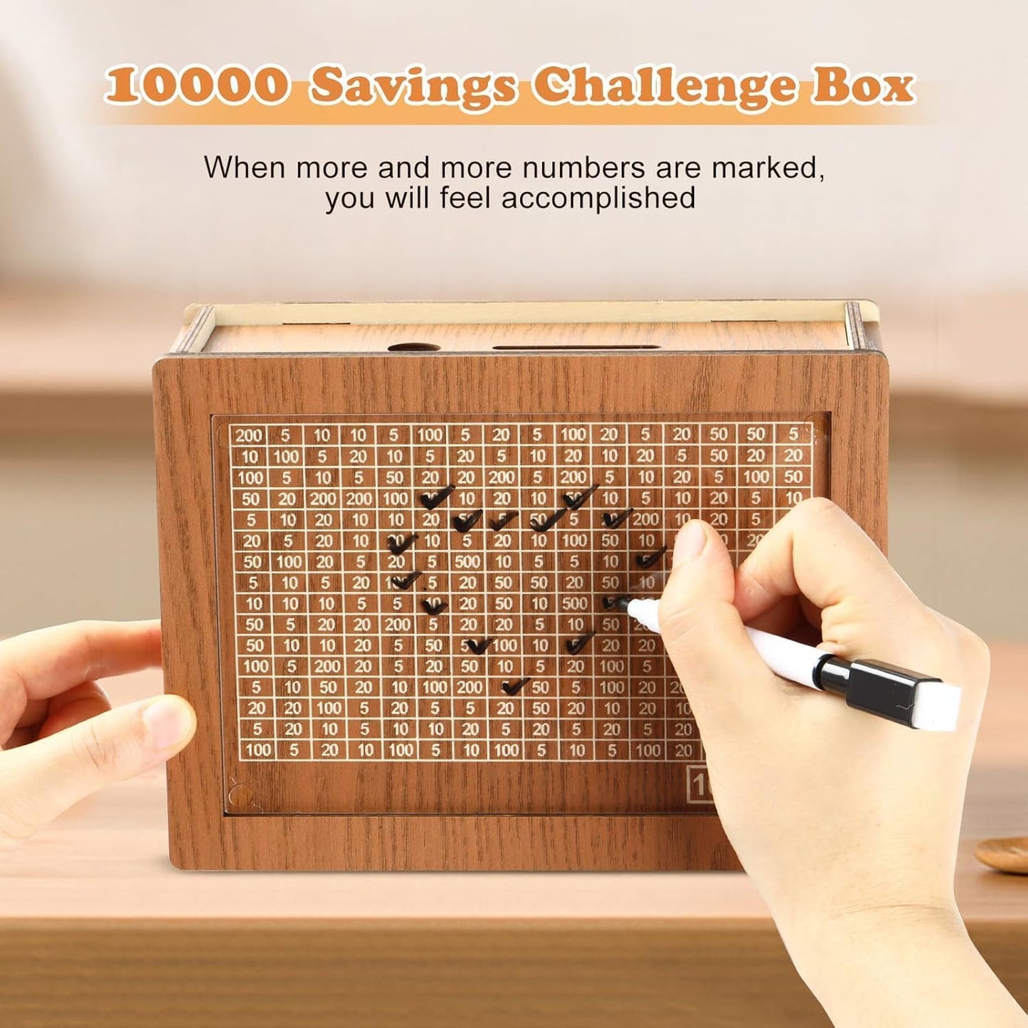 1,00,000 Rupees Savings Challenge Box - Build Wealth Step by Step