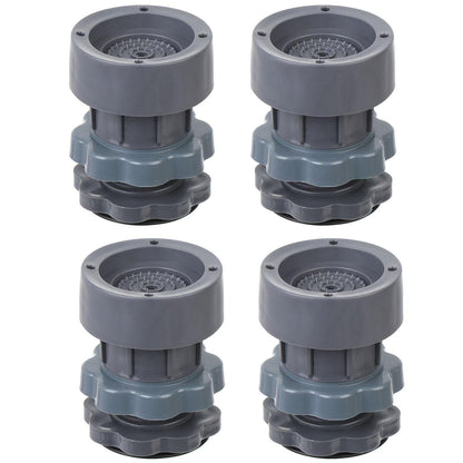 Washing Machine Vibration Pads, Floor Trays, Refrigerator Stand (4 Pcs Set X 2)