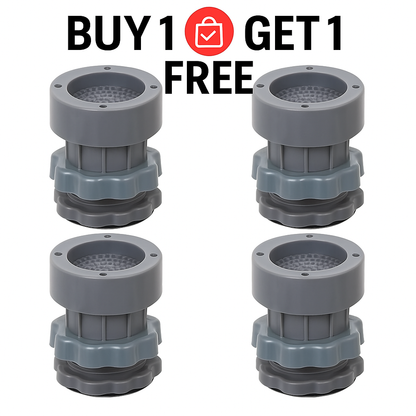 Washing Machine Vibration Pads, Floor Trays, Refrigerator Stand (4 Pcs Set X 2)